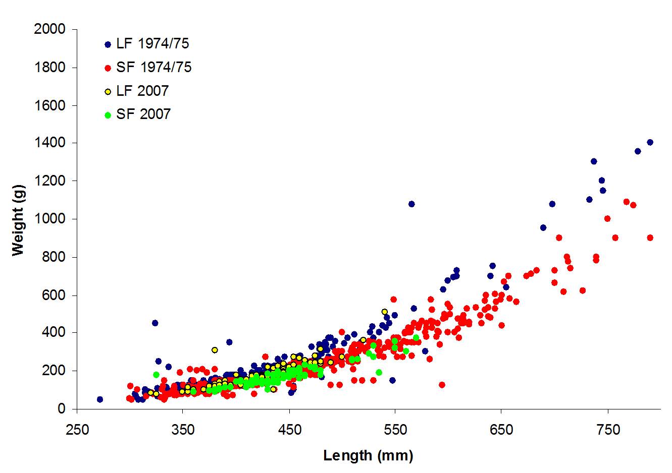 Effect of fishing on eel size | NIWA