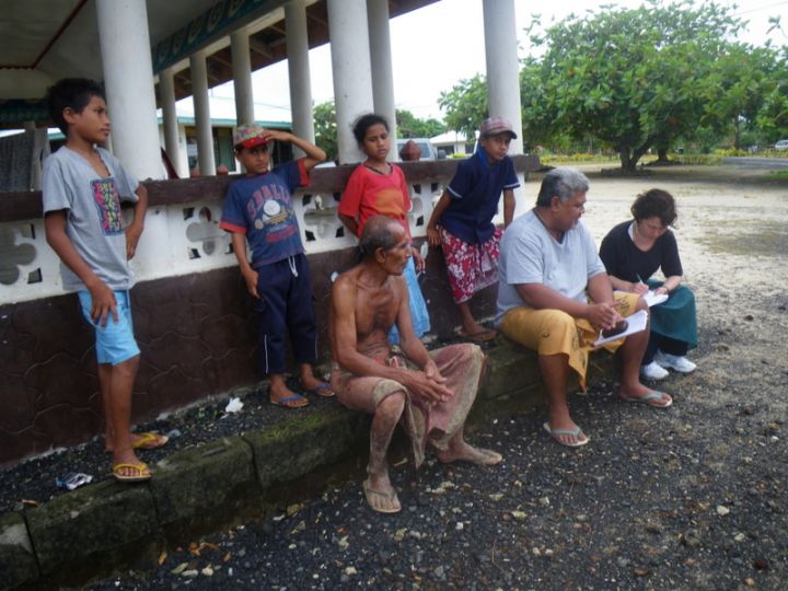 Shona van Zijl de Jong interviews survivors of the October 2009 Samoan