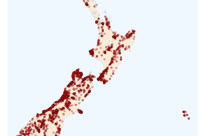Koara distribution map [2024]