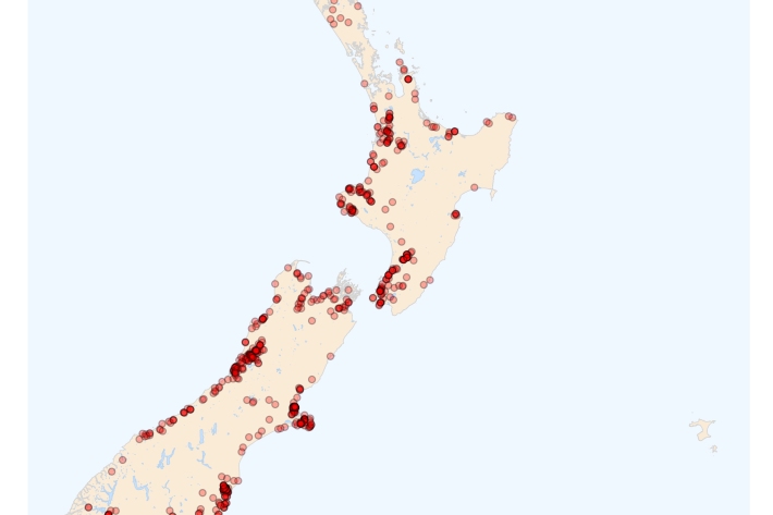 Lamprey distribution map [2024]