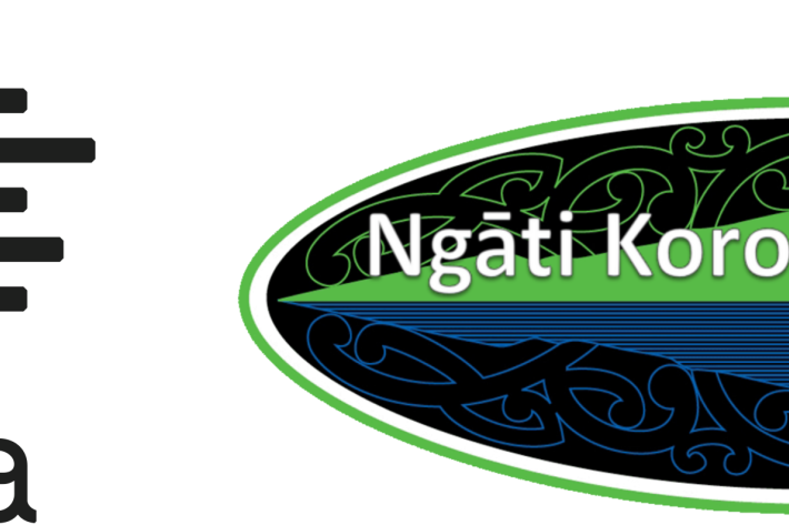 Logos for Raukawa and Ngati Koroki Kuakara