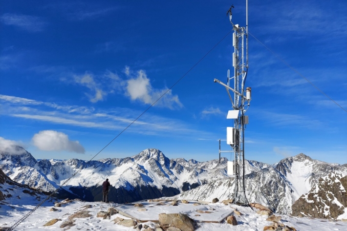 lec Dempster and Jeremy Rutherford visit the Mahanga weather station, Canterbury to do some data logger upgrades and annual inspection.