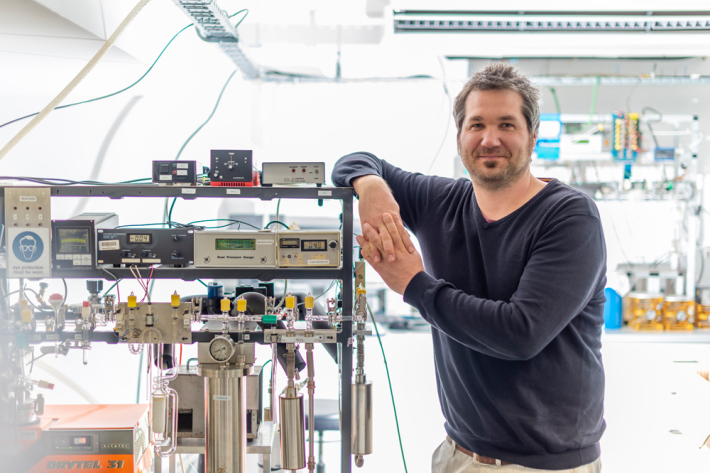 Atmospheric Scientist Dr Peter Sperlich. 