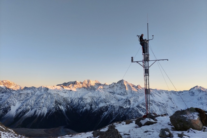Upper Rakaia weather station