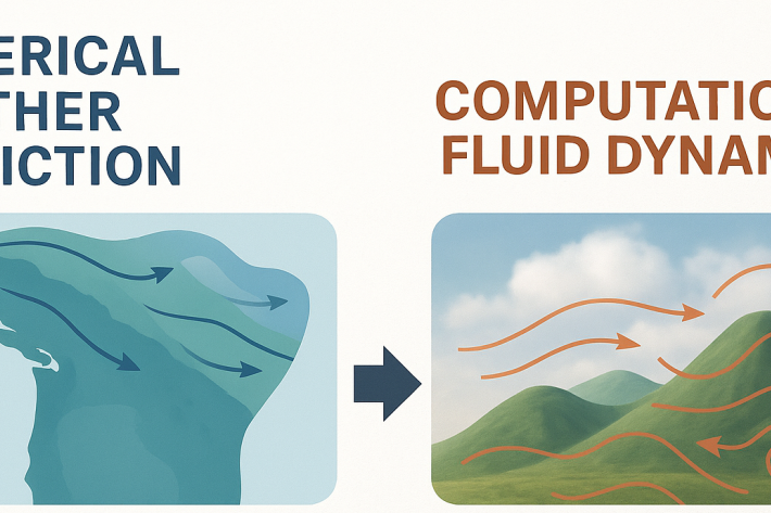 Numerical Weather Prediction is regional scale resolution (10s to 100s of kms)