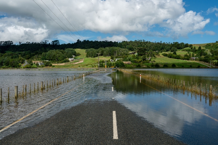 Flood waters receding after days of heavy rain across the area.