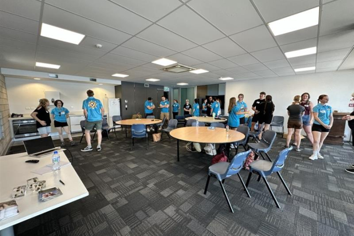 MPI Ambassador training at Karāpiro lake 16 November 2025 presentation by Earth Sciences NZ researcher Brian Smith.