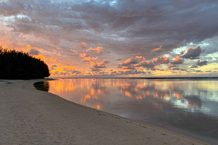 Rarotonga sunset