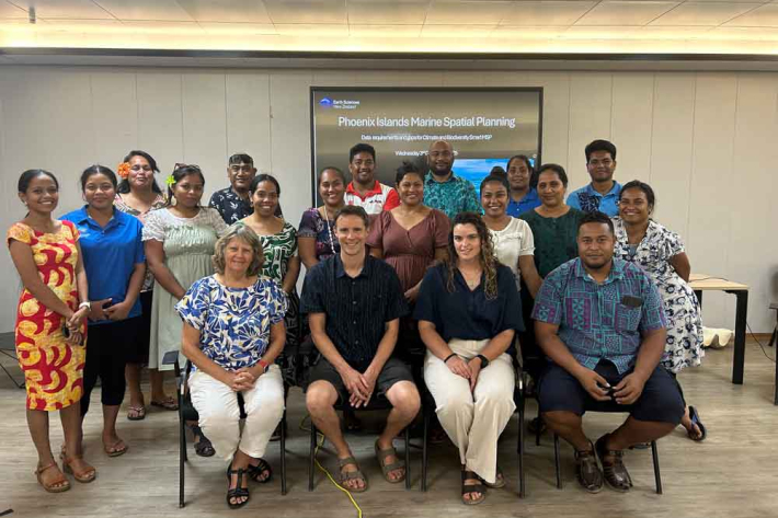 CaB-Smart Marine Spatial Planning Workshop Participants in Tarawa, Kiribati in December 2025.