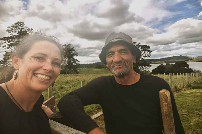 Nadia Coombe and Kelvin Tupuhi at Waikare 