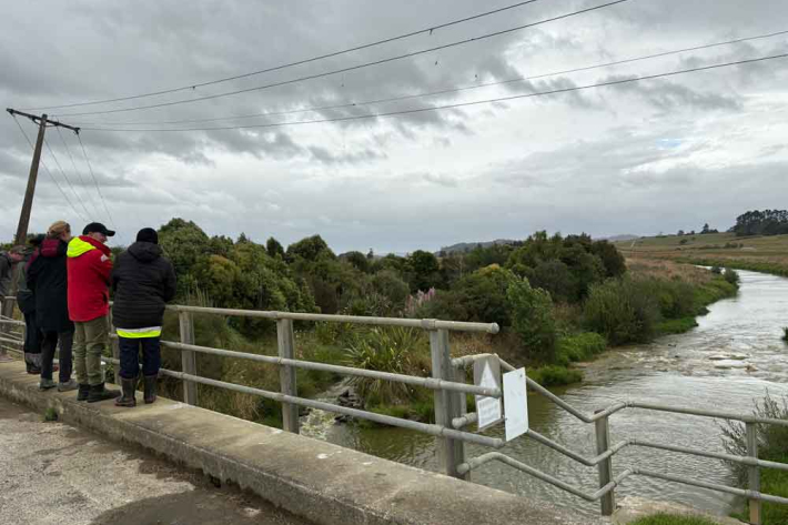 Field visit with Ngaa Muka to identify suitable sites for developing and testing detection methods. 