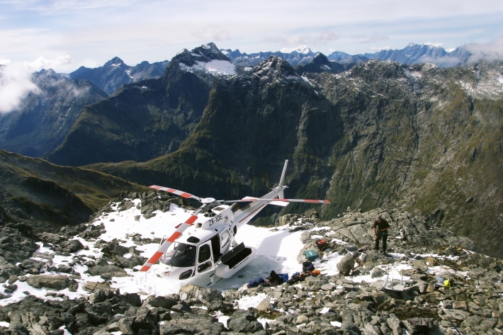 Castle Mount snow station