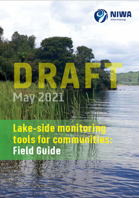  The monitoring methods and tools used at the two wanaanga are influenced by the draft NIWA Lakeside Monitoring Toolkit. 