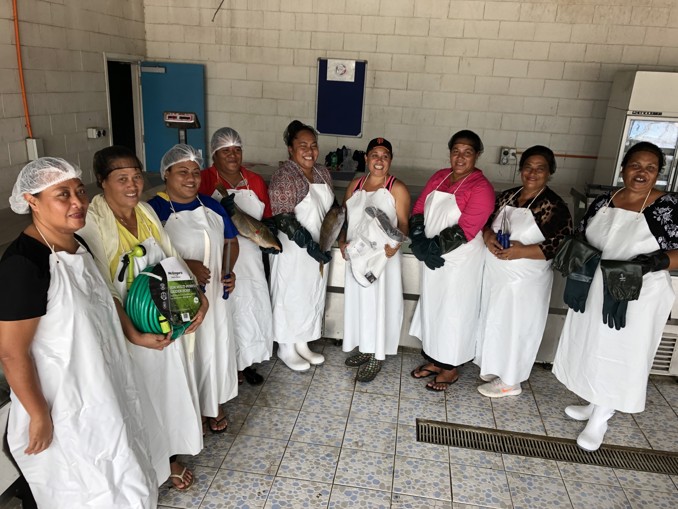 Tonga line fishery women | Earth Sciences New Zealand | NIWA