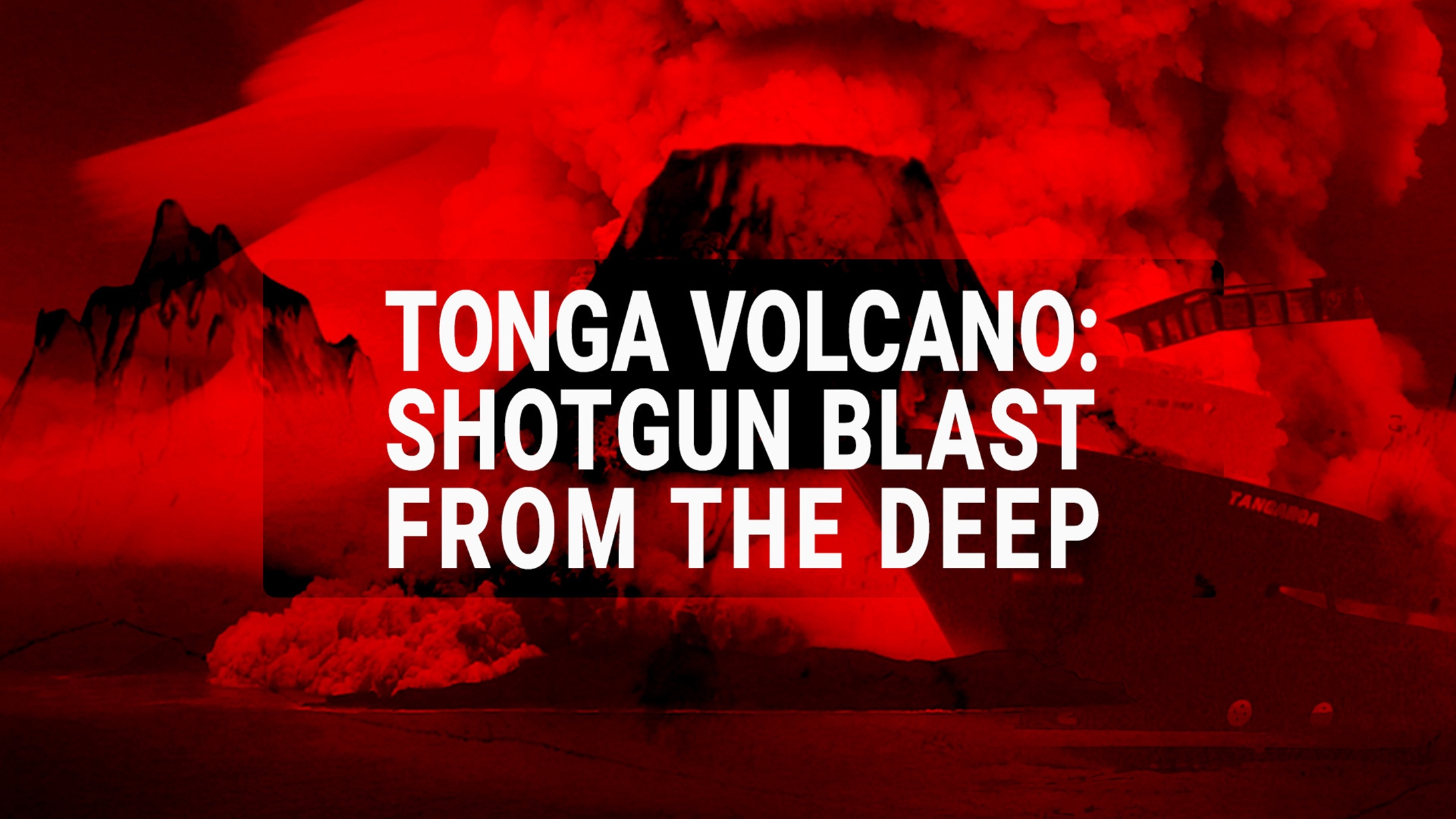 Tonga Eruption