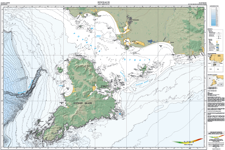 Image of Foveaux Strait chart 