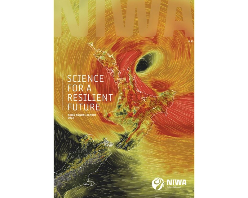 NIWA 2023 Annual Report cover