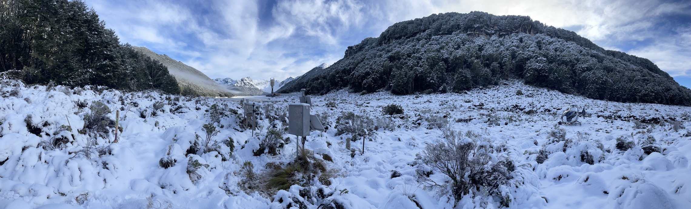 Takahe Valley climate station Fiordland