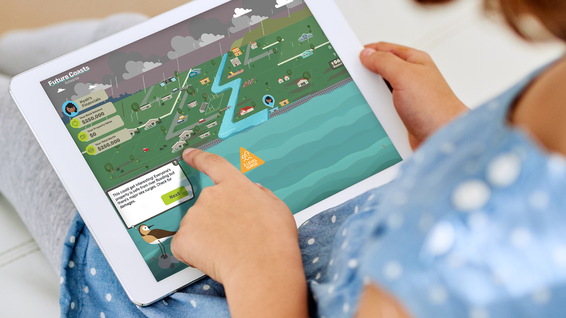 Future coasts game ipad banner