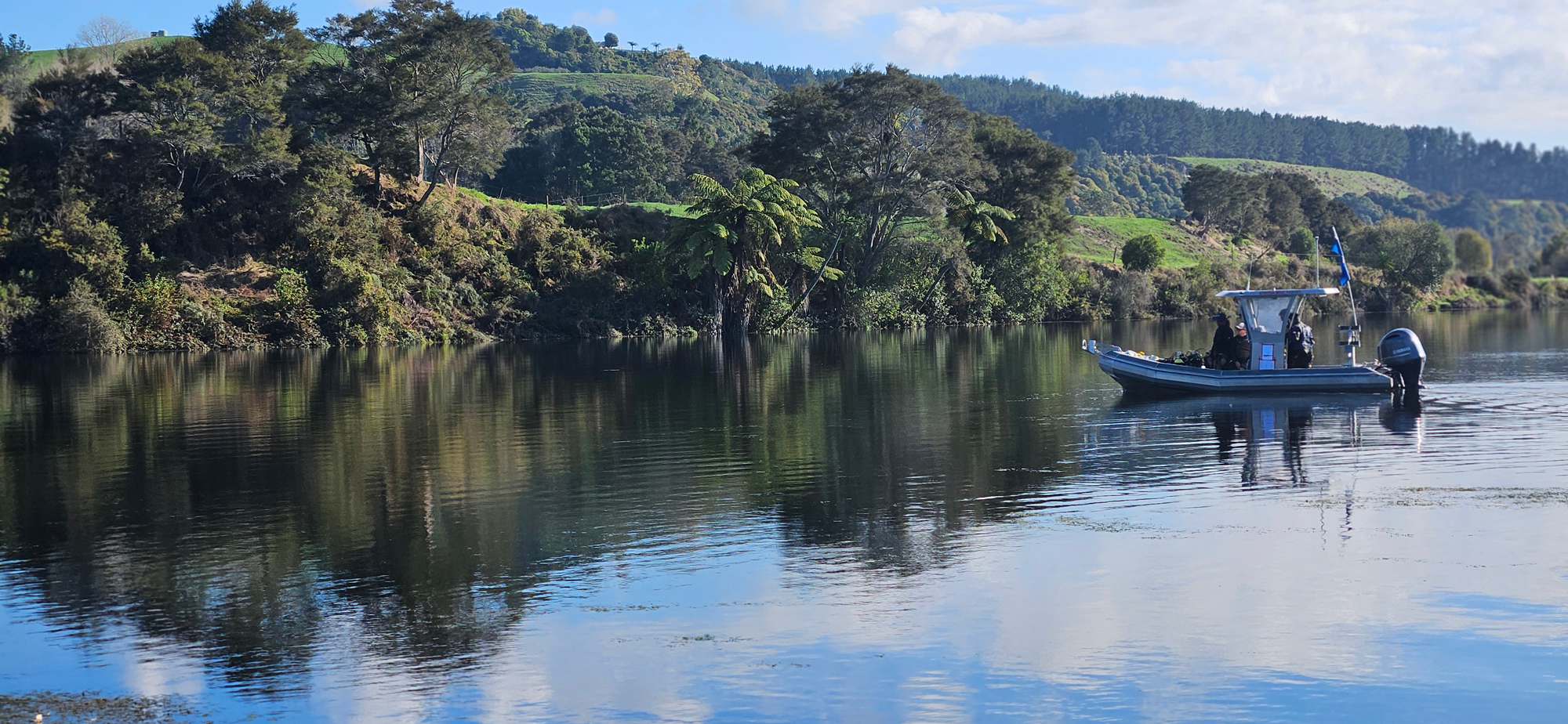 Clam survey Karapiro