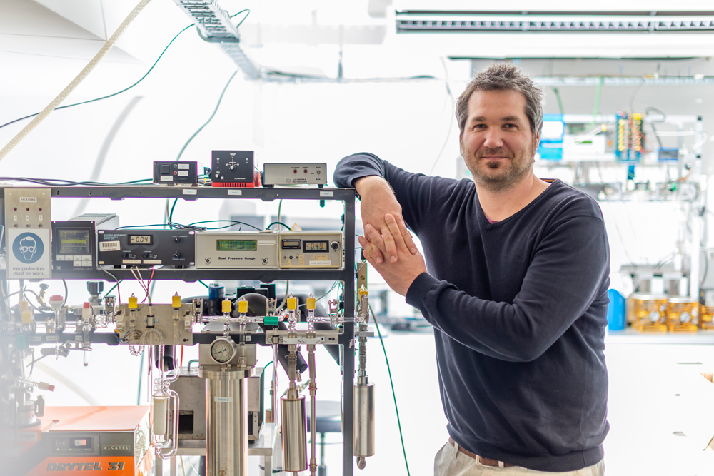 Atmospheric Scientist Dr Peter Sperlich. 