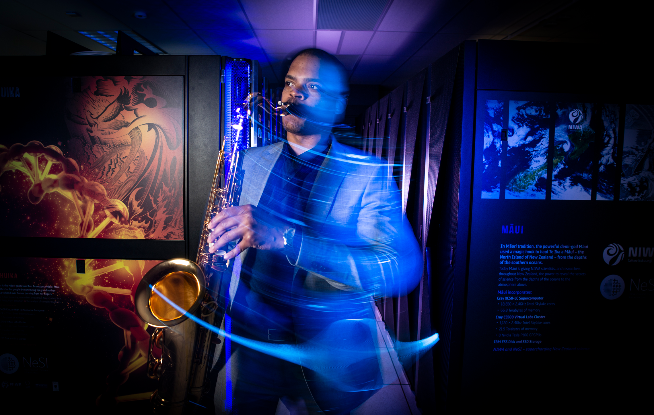 Kameron Christopher, Chief Scientist - High Performance Computing and Data Science, Wellington.