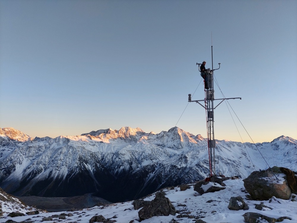 Upper Rakaia weather station