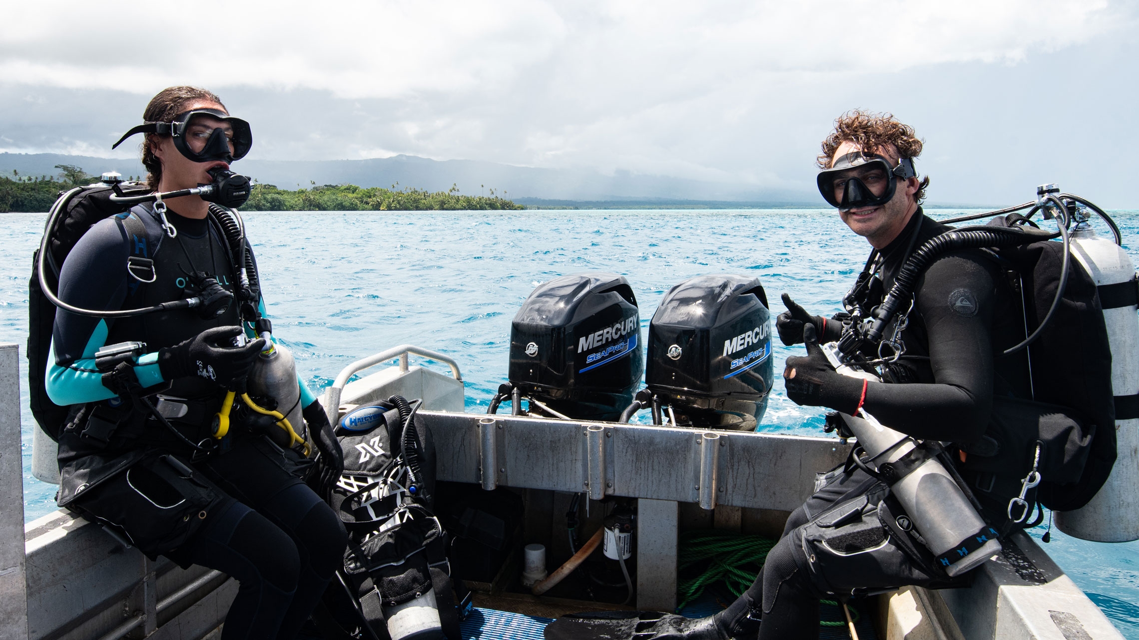 Dive team Samoa