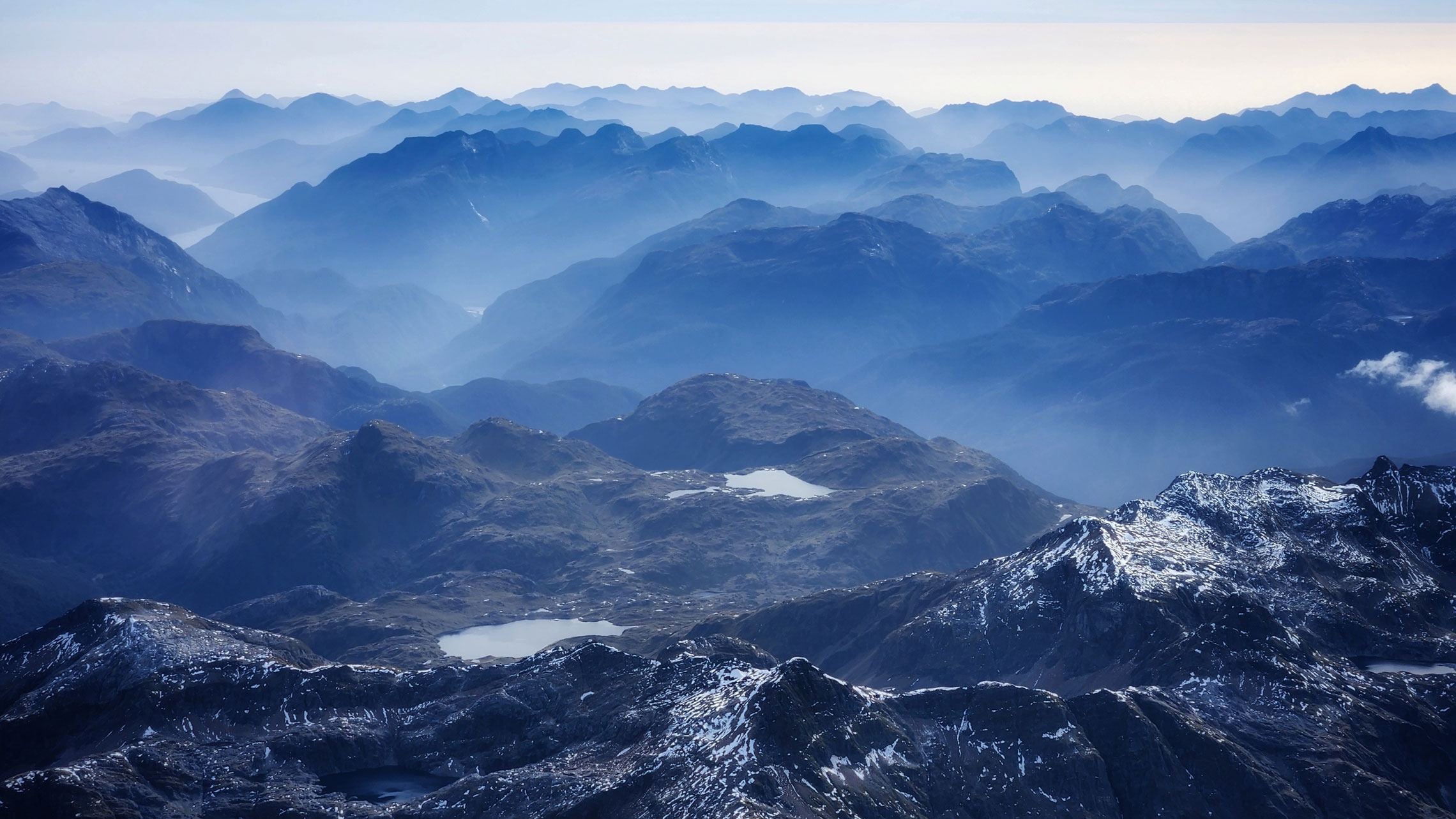 Views over Fiordland