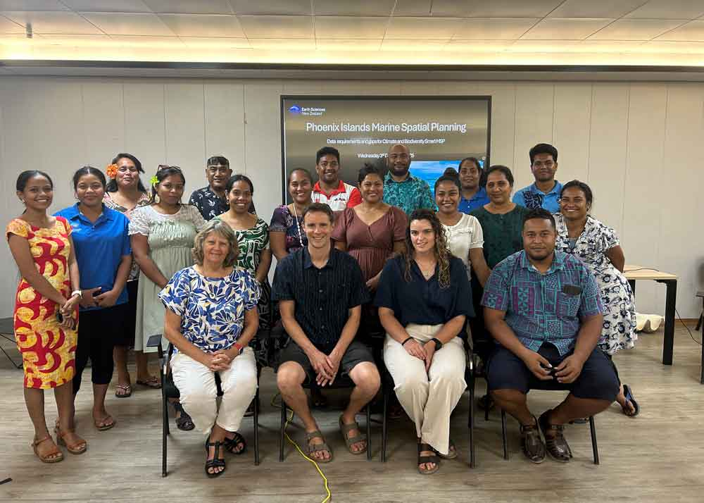 CaB-Smart Marine Spatial Planning Workshop Participants in Tarawa, Kiribati in December 2025.