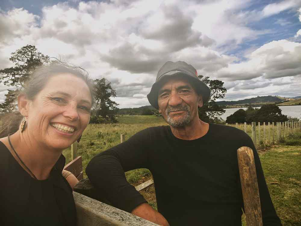Nadia Coombe and Kelvin Tupuhi at Waikare 