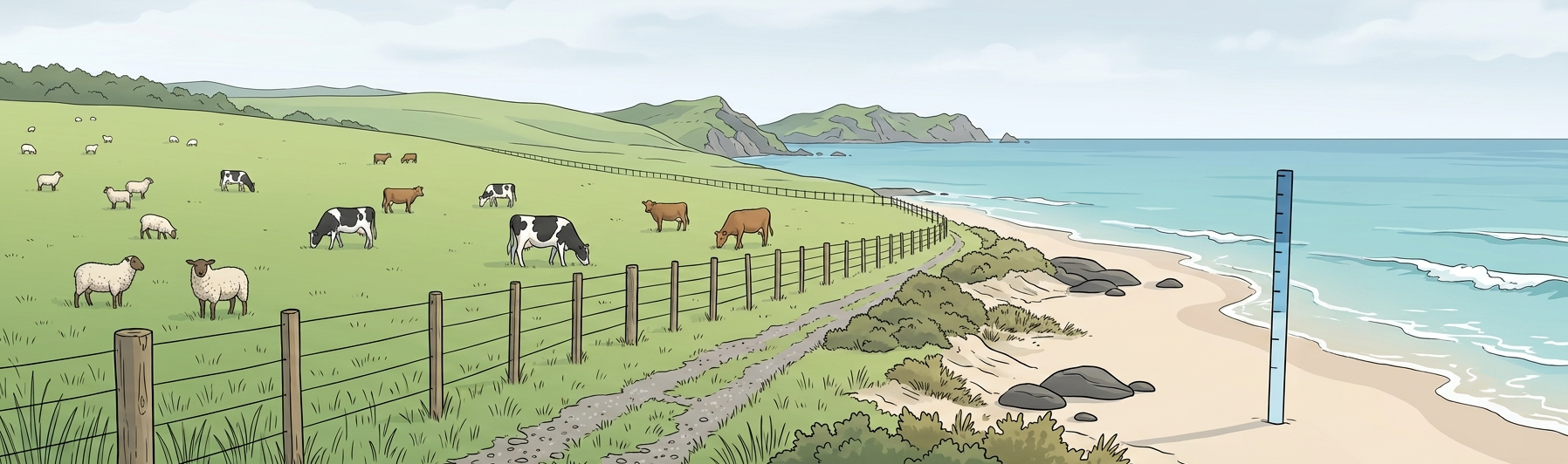 Pastoral-beach-scene