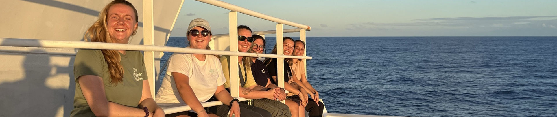 Floating University participants - Tangaroa