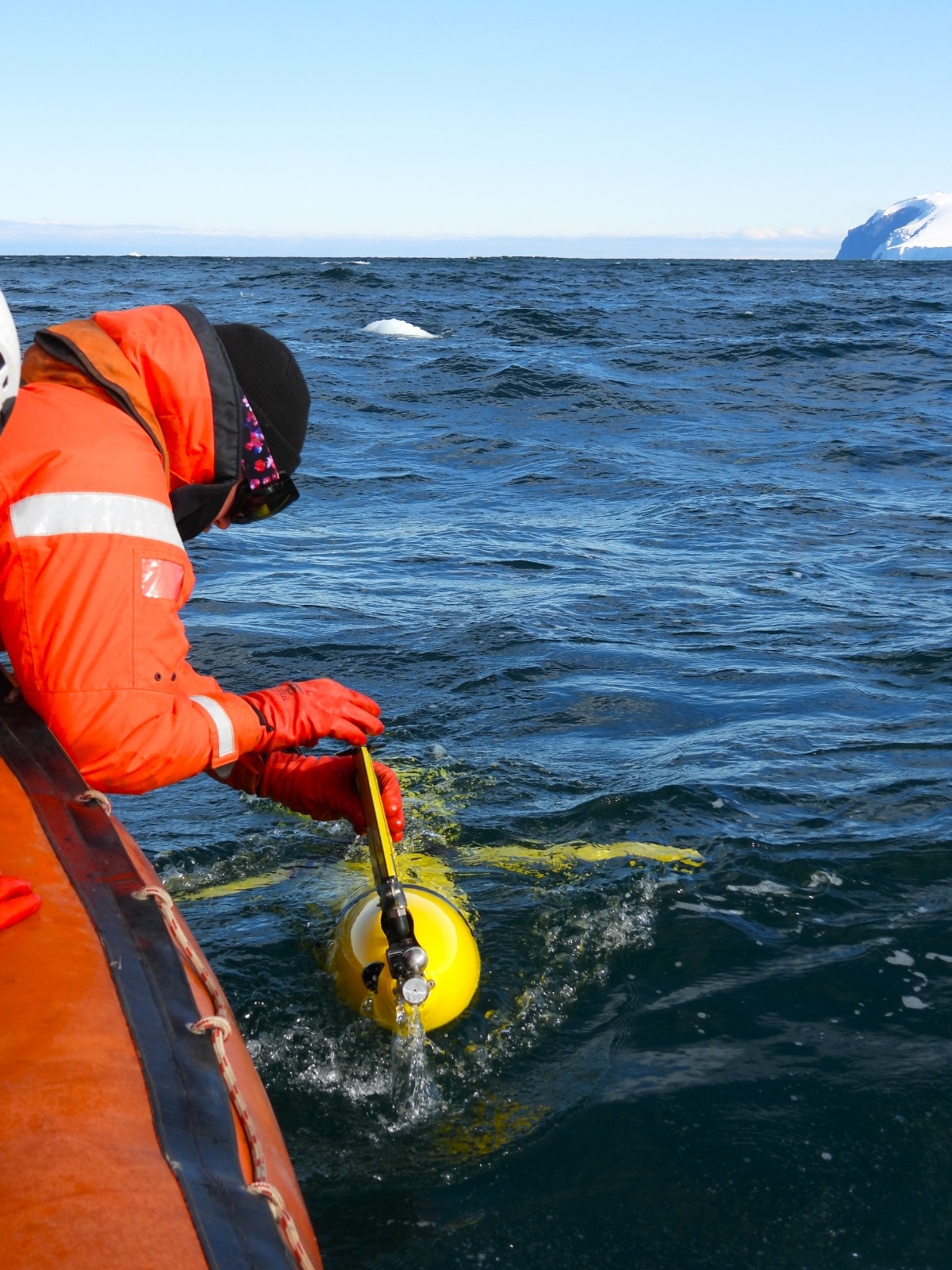 The team conduct glider tests