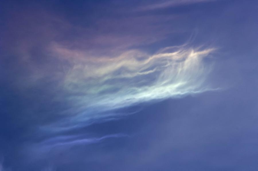 Cirrus Rainbow Halo Cloud