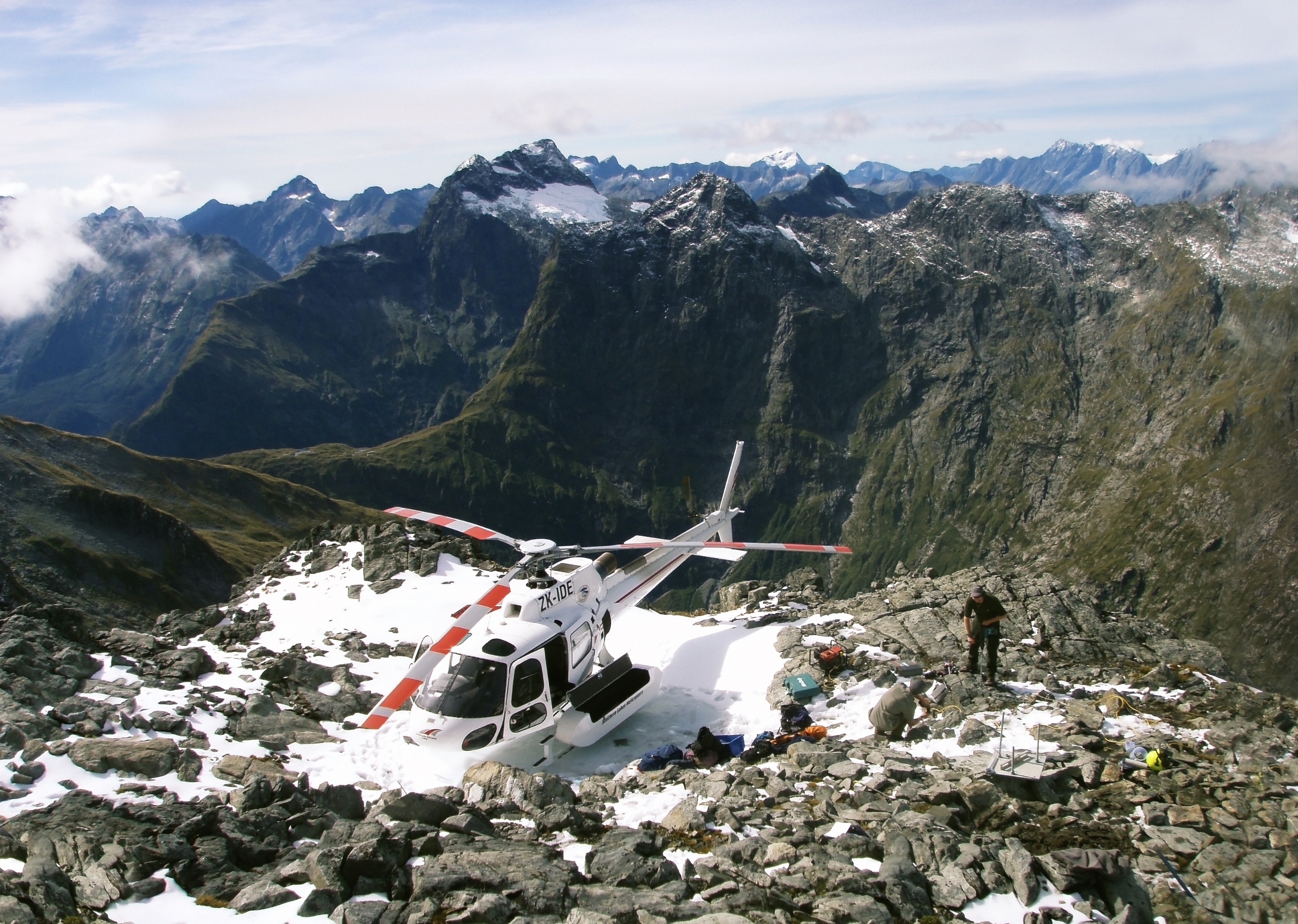 Castle Mount snow station