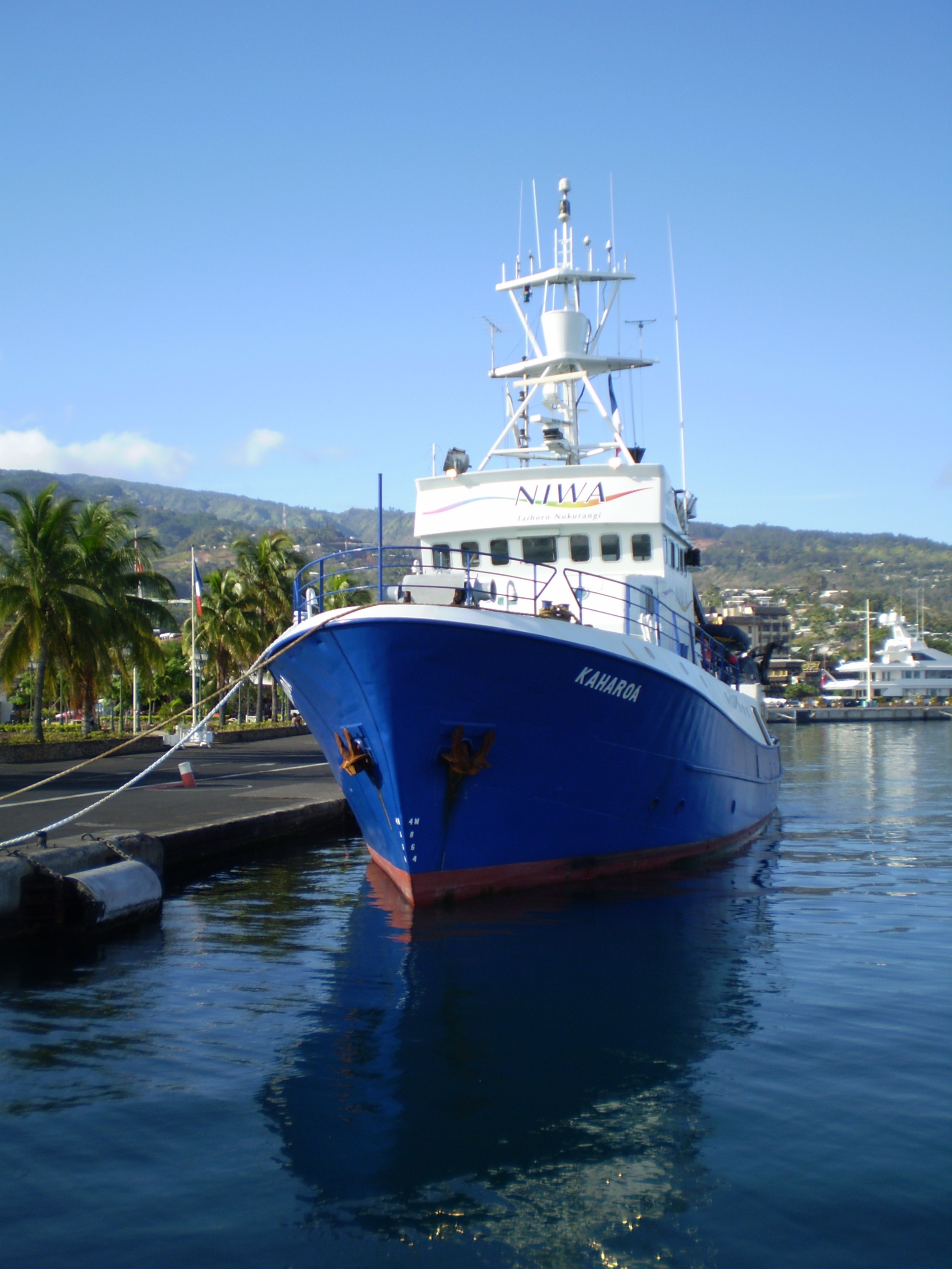 Kaharoa in Papeete, Tahiti.